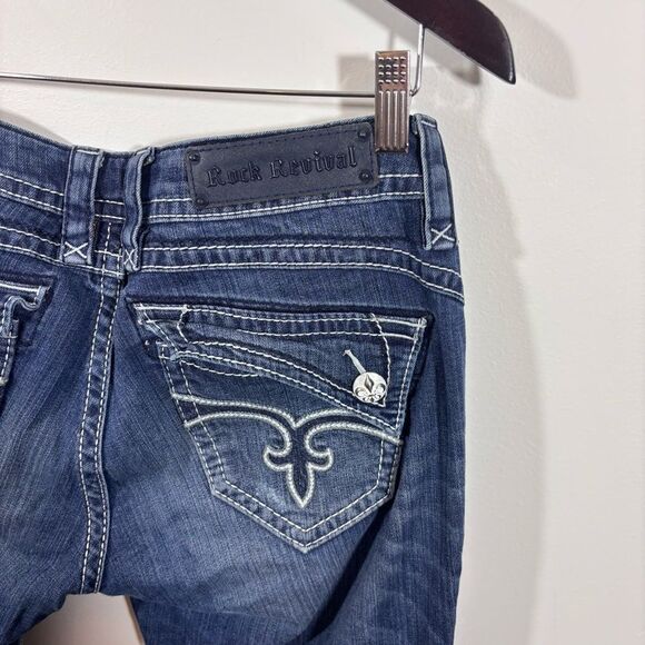 Rock Revival Johanna Boot Stretch Jean Size 30 NKJ10938400 - Picture 6 of 14